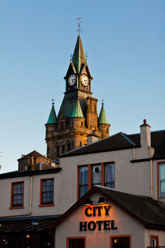 The City Hotel Dunfermline Exteriör bild